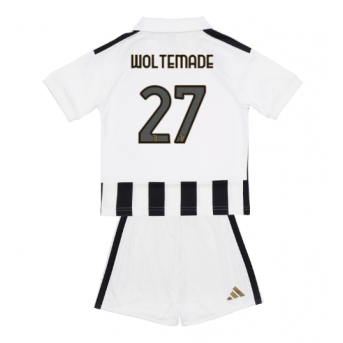 Juventus Nick Woltemade #27 Maglia Gara Casa Repliche 2026-27 Bambino Maniche Corte